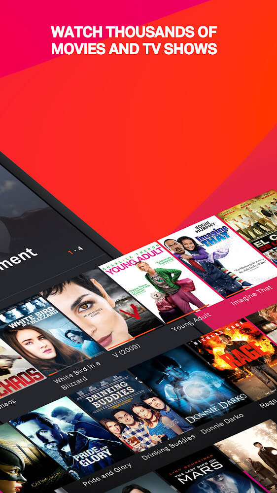 Danh sách nội dung Tubi TV